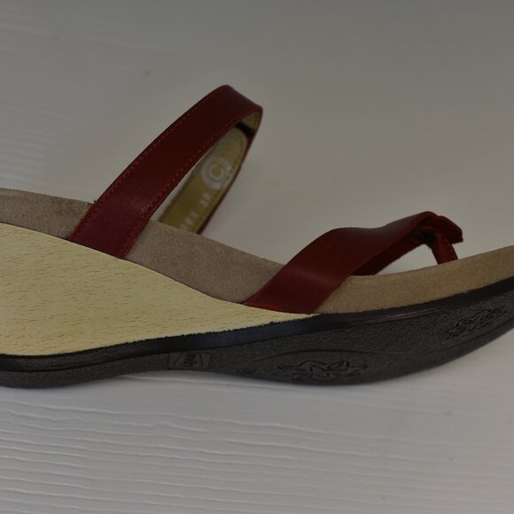 Wolky Luxoria Red Smooth Leather